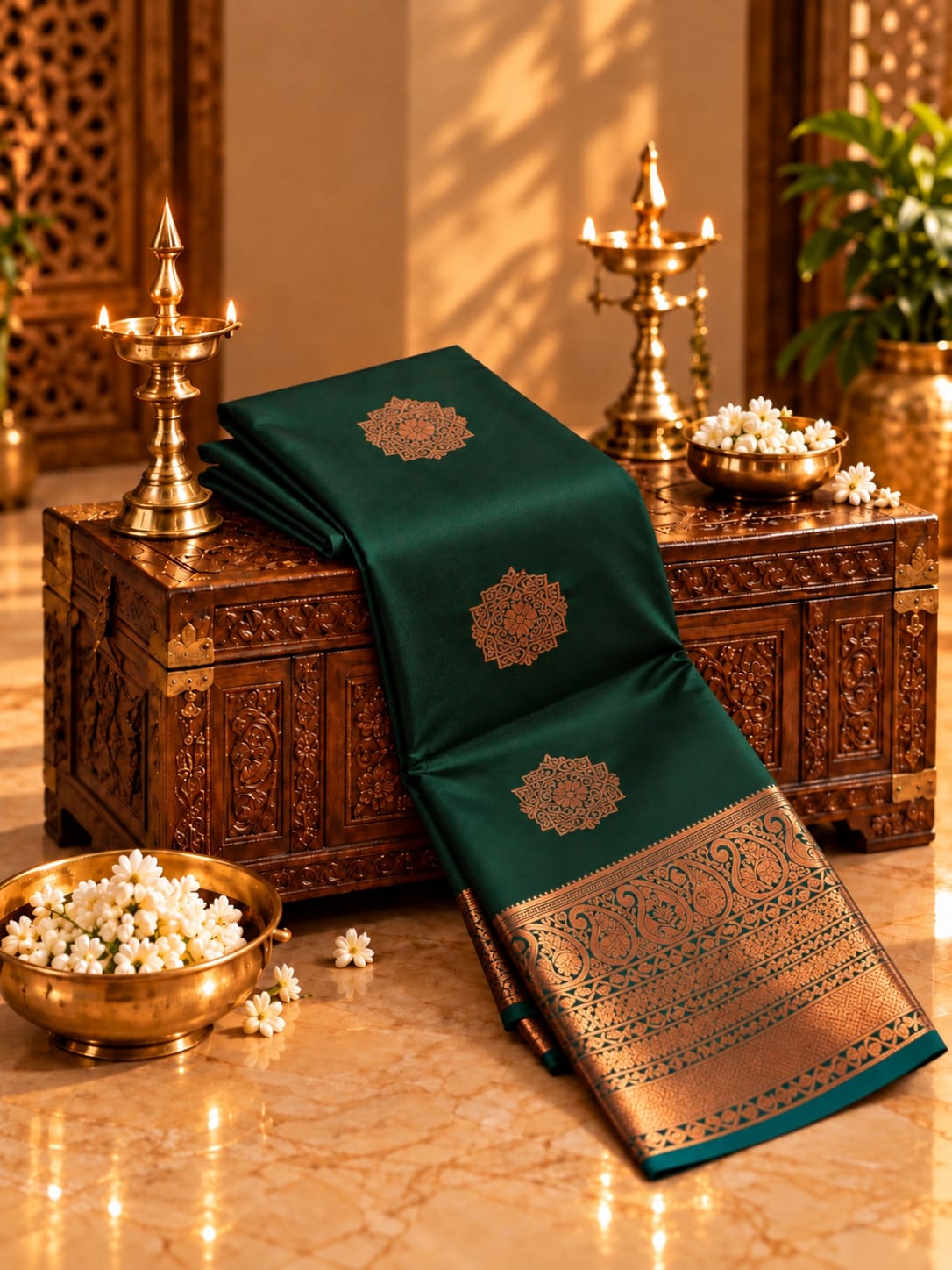 Premium Kanchi Soft Silk Sarees