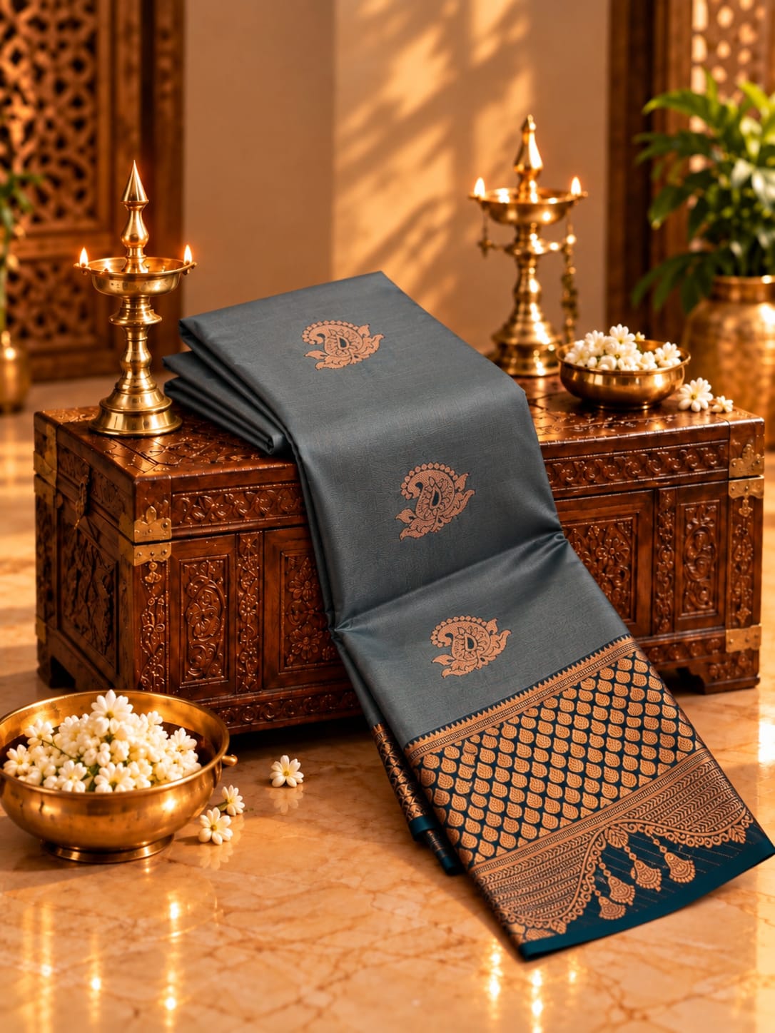 Premium Kanchi Soft Silk Sarees