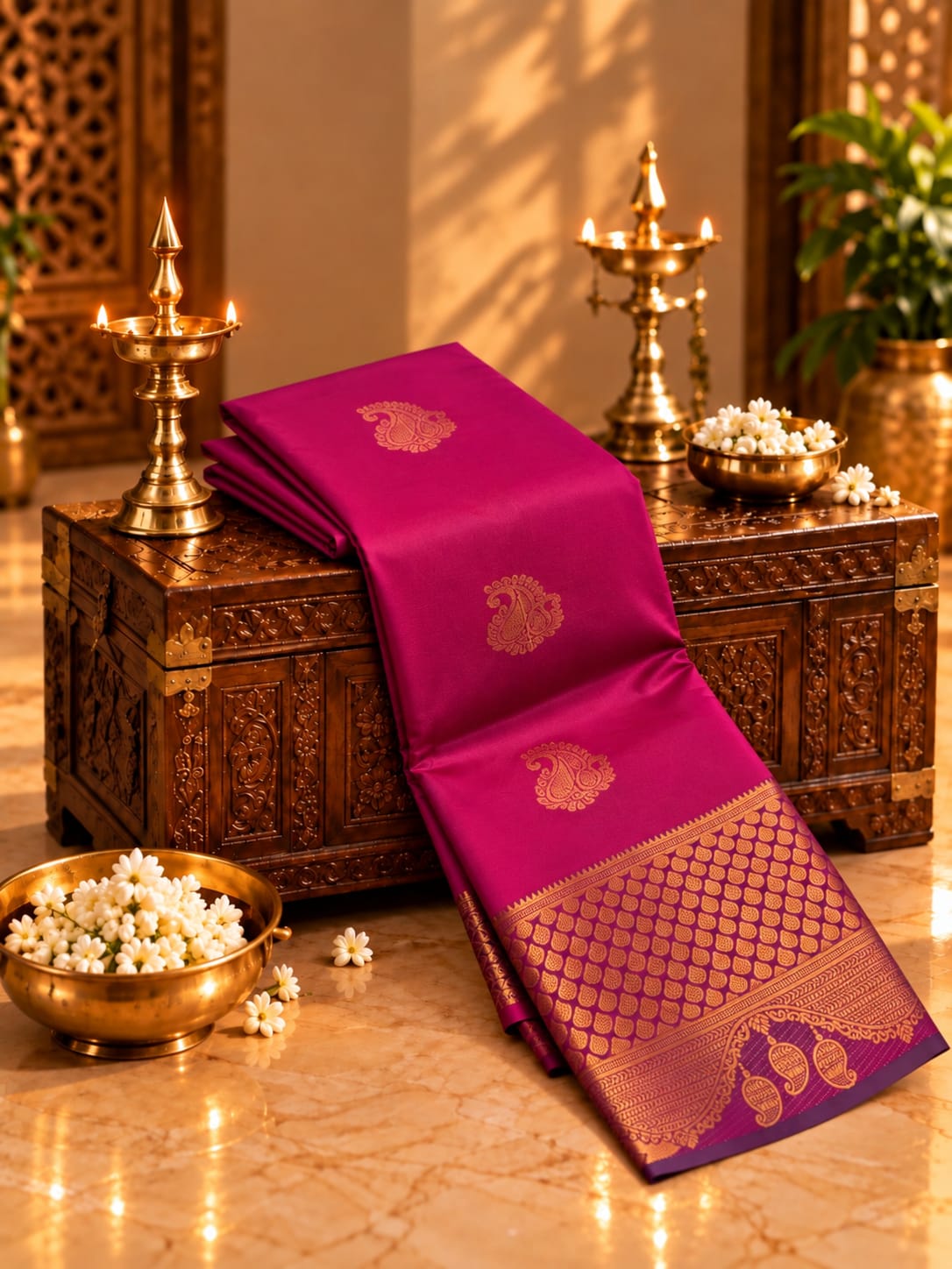 Premium Kanchi Soft Silk Sarees